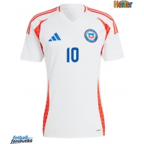 Chile Alexis Sanchez #10 Bortedrakt Copa America 2024 Kortermet